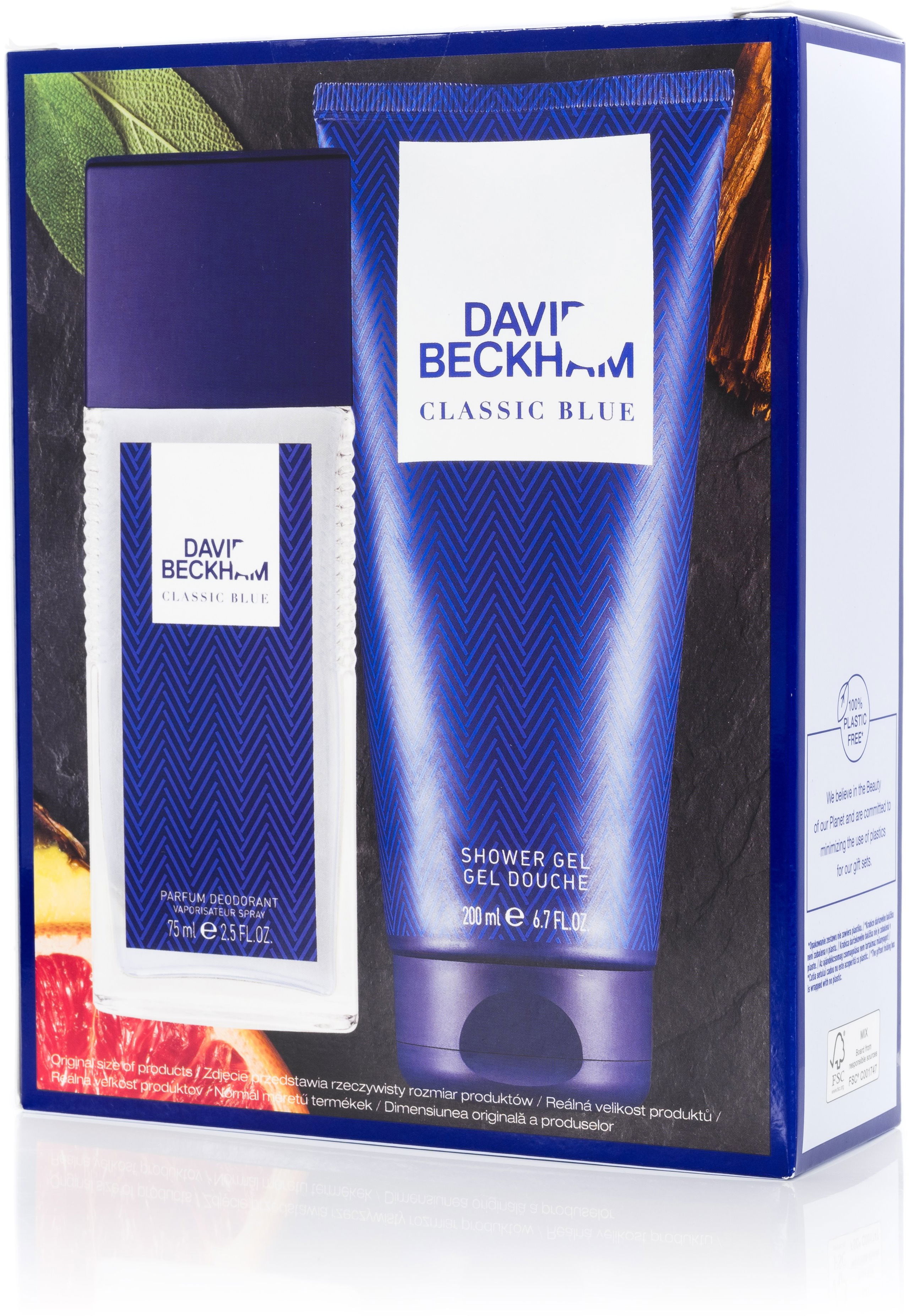 DAVID BECKHAM Classic Blue Set 275 ml Cosmetic Gift Set alza.sk