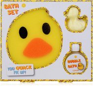 ACCENTRA Happy Animals fürdőkészlet szivacsos kacsával - Kozmetikai ajándékcsomag