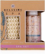 ACCENTRA Relaxing Spa wellness set so špongiou na umývanie - Darčeková sada kozmetiky