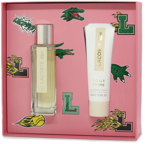 Set - ml Femme EdP Perfume Gift LACOSTE Pour 100 Set