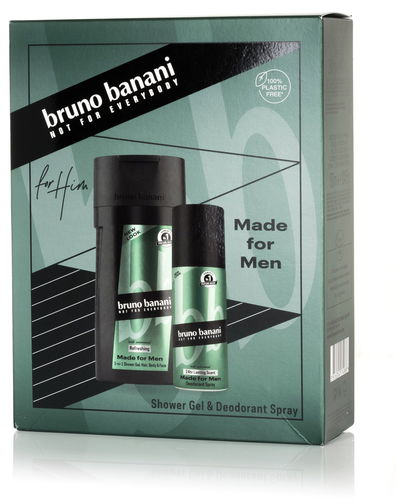 BRUNO BANANI Made For Men Set 400 ml - Pánská kosmetická sada - Hlavní obrázek