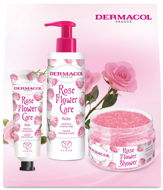 DERMACOL Rose Flower Set 480 ml - Darčeková sada kozmetiky