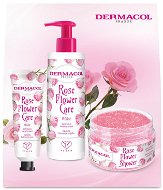 DERMACOL Rose Flower Set 480 ml - Darčeková sada kozmetiky