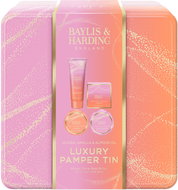 BAYLIS & HARDING set in tin box Jojoba, Vanilla & Almond 150 ml - Cosmetic Gift Set