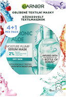 GARNIER Party Mix Textile Masks 4+1 pcs - Cosmetic Set