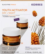 KORRES Black Pine Primus Wrinkle Defying Day Cream + Youth Renewal Sleeping Facial 55 ml - Cosmetic Gift Set