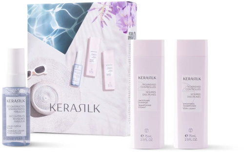 KERASILK Essentials Smoothing Travel Set 200 ml - Haircare Set - Main image
