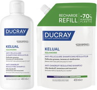 DUCRAY Kelual Squanorm Regulační šampon na mastné lupy Set 800 ml - Haircare Set