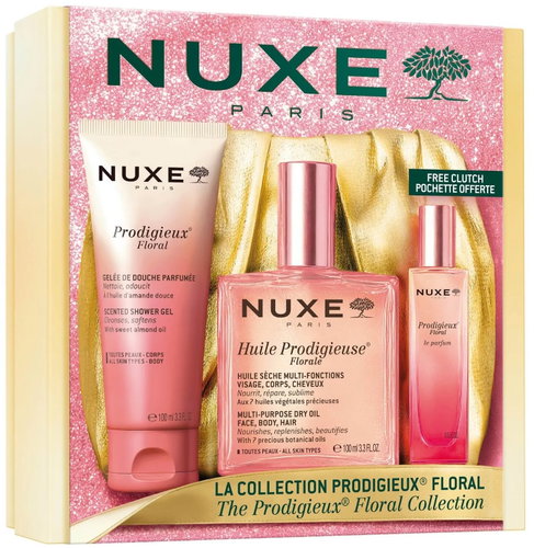 NUXE Xmas Floral Collection Set 215 ml Fő fotó NUXE Xmas Floral Collection Set 215 ml - Kozmetikai ajándékcsomag - Fő fotó