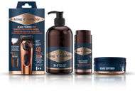 KING C. GILLETTE Beard Set pro kompletní péči o vousy - Pánská kosmetická sada