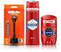 GILLETTE Fusion borotva és OLD SPICE kozmetikai szett férfiaknak - Férfi kozmetikai szett