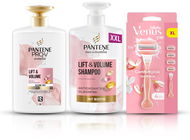 GILLETTE Venus holicí strojek a PANTENE Vlasová péče - Kosmetická sada