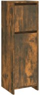 SHUMEE Kúpeľňová skrinka dymový dub 30 × 30 × 95 cm kompozitné drevo - Kúpeľňová skrinka