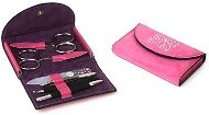 Premium Line Manicure Set With Swarovski Crystals PL 216 Pink - Manicure Set