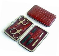  Premium Line manicure set PL 907 Wine  - Manicure Set