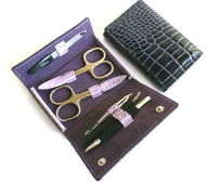 Premium Line Manikúrová sada PL 197 Fialová - Manicure Set