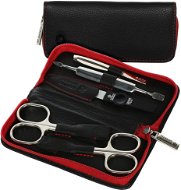  Pfeilring Original Solingen Luxury Manicure Kit 9350 Black with red zipper  - Manicure Set