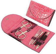 Premium Line Manikúrová sada PL 214 Růžová - Manicure Set