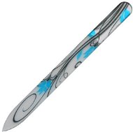  Dukas Glass nail file with print - Blue Flower  - File