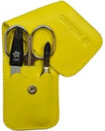 PFEILRING SOLINGEN Luxury Travel Manicure Set 11185 Yellow Made in Solingen - Manicure Set