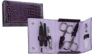 Manicure set violet PL195A 6-piece - Manicure Set