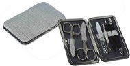 PL124 ST Manicure Set in Silver Case with 6 tools - Manicure Set