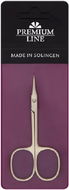 Premium Line Curved Leather Scissors 9 cm PL421 Made in Solingen - Cuticle Clippers