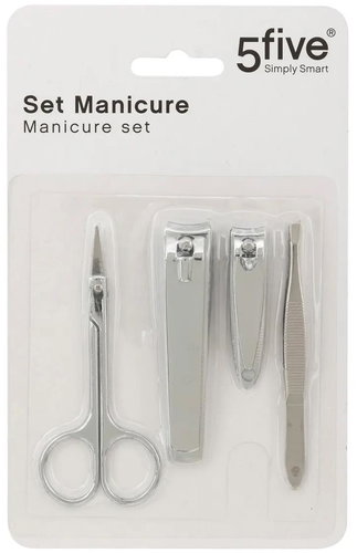 5FIVE 4-piece cast iron manicure set - Manicure Set - Main image