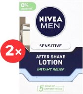 NIVEA Men After Shave Lotion Sensitive 2× 100 ml - Voda po holení
