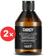 DANDY Beard&Hair Shampoo 2 × 300 ml - Szakáll sampon