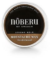 NOBERU Sandalwood Mustache Wax Strong Hold 30 ml - Szakállápoló viasz