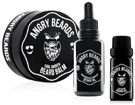 ANGRY BEARDS Beard Growth Kit and Beard Oil - Cosmetic Set
