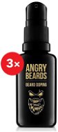 ANGRY BEARDS Beard Doping 3× 30 ml - Prípravok na rast brady