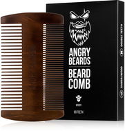 ANGRY BEARDS Wooden - Hrebeň na bradu