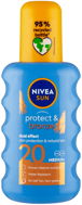 NIVEA SUN Protect&Bronze Spray SPF20  200 ml - Napozó spray