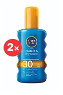 NIVEA SUN Protect&Refresh Spray SPF 30 2 × 200 ml - Napozó spray