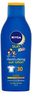 NIVEA SUN Kids védelmet és nedvességet tartalmazó krém SPF 30 200ml - Naptej
