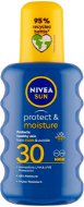 Napozó spray NIVEA SUN védő és nedvességálló spray SPF 30 200 ml - Opalovací sprej