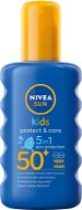 NIVEA SUN Kids Protect & Moisture Spray SPF 50+ 200 ml - Napozó spray