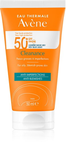 AVENE Cleanance Sun Protection SPF 50+ 50ml - Sunscreen - Main image