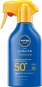 NIVEA Sun Protect & Moisture Trigger Spray SPF 50+ 270 ml - Napozó spray