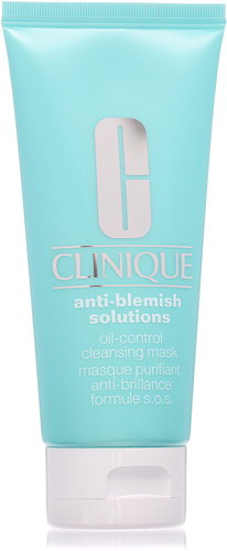 CLINIQUE Anti-Blemish Solutions Oil-Control Cleansing Mask 100ml - Face Mask - Main image