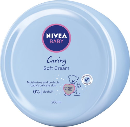 NIVEA Baby Soft Cream Face & Body 200ml - Children's Body Cream - Main image