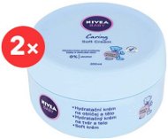 NIVEA Baby Soft Cream Face&Body 2× 200 ml - Detský telový krém