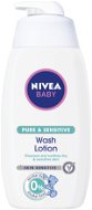 NIVEA Baby Pure & Sensitive Wash Lotion 500 ml - Dětský sprchový gel