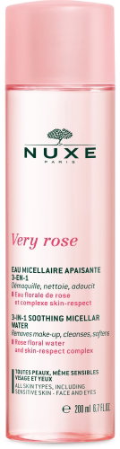 NUXE Very Rose 3-in1 Soothing Micellar Water 200 ml - Micelárna voda - Hlavný obrázok