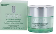 CLINIQUE Superdefense Night Recovery Moisturizer Combination To Oily Skin 50 ml - Krém na tvár