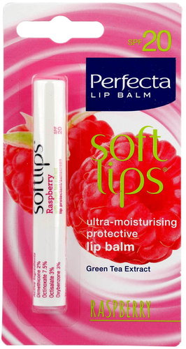 SOFTLIPS Slim Lip Balm SPF20 Raspberry 2 g - Lip Balm - Main image
