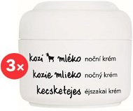 ZIAJA Goat Milk Night Cream 3 × 50ml - Face Cream