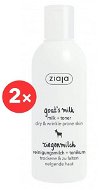 ZIAJA 2-in-1 Goat's Milk Skin Lotion & Tonic, 2 × 200 ml - Face Milk